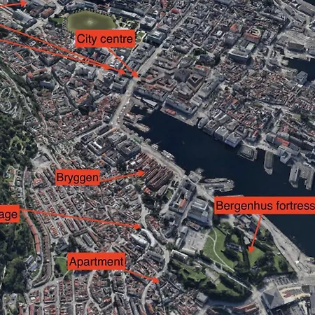 شقة Family Friendly 3br - Fast Wi-fi - Behind Bryggen